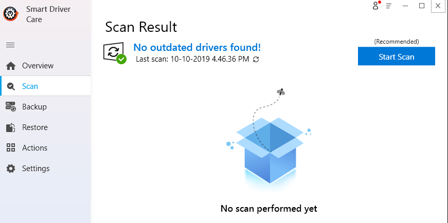 Windows 10  Smart Driver Care