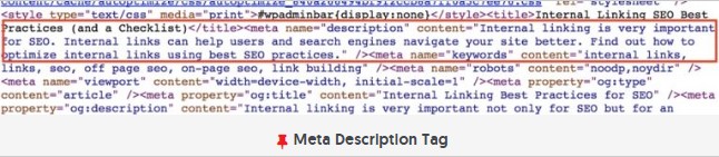 Η περιγραφή meta είναι μια ειδική ετικέτα HTML που τοποθετείται στην κορυφή μιας ιστοσελίδας που μοιάζει με αυτή:Επισκεφθείτε οποιαδήποτε σελίδα θέλετε, κάντε δεξί κλικ οπουδήποτε στη σελίδα και επιλέξτε VIEW SOURCE για να δείτε τα περιεχόμενα html μιας σελίδας.